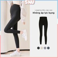 Quần legging bầu Dandelion dáng dài cạp cao co giãn bốn chiều - SNU2218