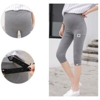 QUẦN LEGGING BẦU LỬNG CẠP CAO CHẤT 100% COTTON CAO CẤP