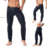 Quần Legging Biker Quần Giả Da Legging Biker Quần Giả Da Quần