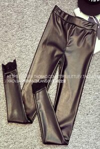 Quần Legging bóng đen độc lạ