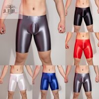 Quần legging bóng hoàn toàn mới Nhanh khô Phong cách gợi cảm Tất cả các mùa Quần lót Boxer