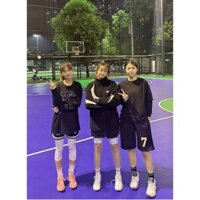 Quần Legging Bóng Rổ Mỹ Nữ Crop Thể Thao Tập Thể Dục Quần Nhanh Khô Cao Cấp Quần Legging Bóng Đá Chạy Bộ Quần Short