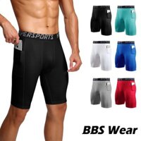 Quần legging bóng rổ ngắn thể thao COMBAT HYPER có túi