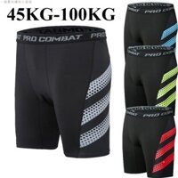Quần legging bóng rổ thể thao năm điểm quần short bó sát co giãn cao nhanh khô tập thể dục bóng đá chạy bộ quần tập luyện