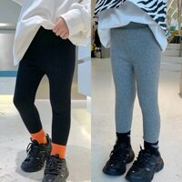 Quần legging cotton co giãn thoáng khí thời trang cho bé gái 4-6 tuổi