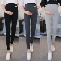 Quần Legging cotton Co Giãn Mẫu Mới 2022 Dành Cho Mẹ Bầu