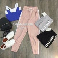 Quần Legging dạng thụng bo ống