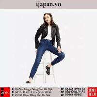Quần legging denim Uniqlo nữ Nhật Bản màu xanh - 405283