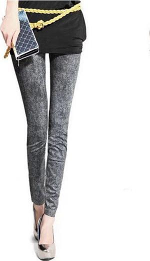 Quần Legging Giả Jean Hoa Tuyết MS275 (GS45)