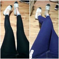 Quần legging giả jean