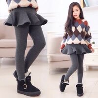 Quần legging giả váy cho bé