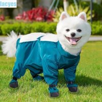 Quần legging giày cho chó LACYES, Giày bốt bảo hiểm toàn diện chống bẩn chống thấm nước, Quần áo mưa cho thú cưng Chống trượt thoáng khí có nắp chân Boot treo chó để đi bộ ngoài trời Đi bộ đường dài