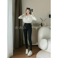 Quần Legging HELLO full box cạp cao gel bụng, siết eo ôm dáng