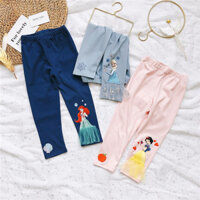 Quần legging in hình nàng tiên cá xinh xắn cho bé gái từ 1-6 tuổi