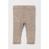 Quần legging len nâu HM H&M sz 4m-4y_hàng chính hãng Anh