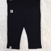 Quần Legging lửng mặc bầu, sau sinh, có đáp bụng, có chun điều chỉnh, thoải mái, co dãn