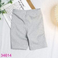 Quần Legging Lửng Màu Trơn Cho Bé Gái (8 – 12 tuổi)