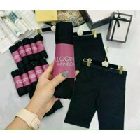 Quần legging lửng tháiQuần legging ngố đùi cạp chun siêu tôn dáng - Size L