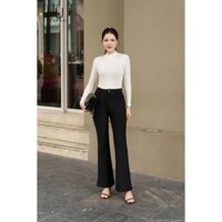 Quần Legging LUPERI LU4LG01 Cạp Cao Loe Rồng Có Khóa Kéo Trước Siêu Hách Dáng Trẻ Trung Sành Điệu
