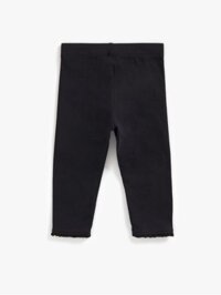 quần legging màu đen dành cho bé gái