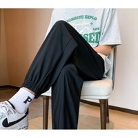 Quần legging màu đen thông thường và đa năng dành cho nam