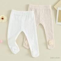 Quần legging Màu Trơn Dễ Thương Cho Bé Gái 0-18 Tháng Tuổi