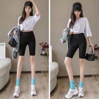 Quần legging ngố gel bụng