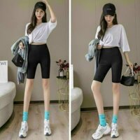 Quần legging ngố hello hộp, chất umi hàn