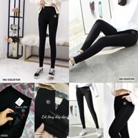 Quần legging nỉ mèo lót lông cho nữ loại đẹp(40-60kg)