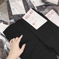 Quần legging nữ dài cạp cao đẹp nâng mông dáng thể thao cao cấp xuất Hàn Quốc Q604 - ĐEN,L