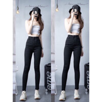 Quần legging nữ dài vải cotton co giãn 4 chiều