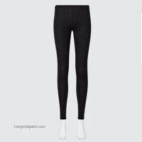 Quần legging NỮ  HEATTECH UNIQLO- Màu đen