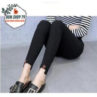 Quần Legging nữ kaki thun dáng ôm chất vải co dãn, Quần kaki nữ chất liệu cao cấp tạo form đẹp phong cách trẻ trung