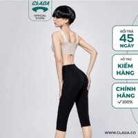 Quần Legging Nữ Lửng 3/4 Cạp Cao Nâng Mông Tôn Dáng CLADA - QL011