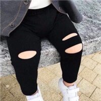 quần legging rách cho bé