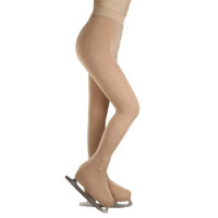 Quần legging trượt băng nghệ thuật trẻ em chuyên nghiệp, màu đen, che phủ toàn bộ và một nửa, ấm áp, không có đá quý, hai độ dày