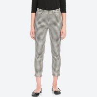 Quần legging Uniqlo nữ kẻ caro Nhật Bản - 408580