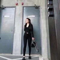 Quần legging VNXK dày dặn