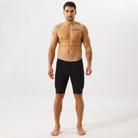 Quần leggings tập gym cho nam Hibi Sports M103 - Loại đùi không đường phối - ĐEN - XXL