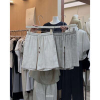Quần Linen cạp chun dây luồn 1551 WE ARE
