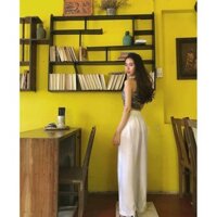 quần linen trắng