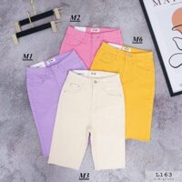 quần lở nữ đủ màu siêu tôn dáng chất jeans loại 1