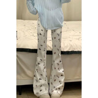 Quần loe in hình mèo con dễ thương dành cho nữ mùa xuân năm 2025 hi  ❈ ❈ ❈ ❈ ❈ ❈ ❈ ❈ ❈ ❈ 2025 高 ❈ ❈ ❈ ❈ ❈ ❈ ❈ ❈ ❈ ❈ ❈ ❈ ❈ 2.13G