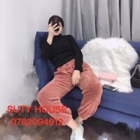 Quần lông cừu nam nữ