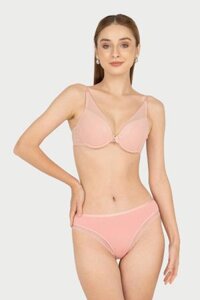 Quần lót Bikini VERA Cotton Modal phối ren - 0396