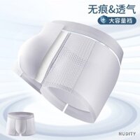 Quần lót boxer nam siêu mỏng bằng lụa băng không đường may, thoáng khí, mềm mại, sexy, màu sắc đồng nhất, đồ lót điều hòa