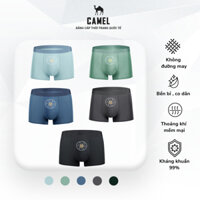 Quần lót Boxer nam CMU.IF1223-001 Thun lạnh cao cấp thoáng mát, kháng khuẩn khử mùi tốt Camel cao cấp