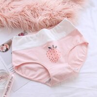 [Quần lót cao cấp] Sét 3 Dâu hồng xinh xắn - DAU03