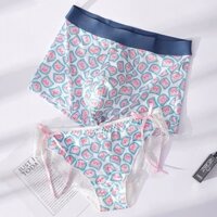 Quần lót cặp đôi nam và nữ dễ thương kháng khuẩn
