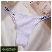 Quần Lót Cotton Lọt Khe Gợi Cảm Cho Nữ Size M L XL, đồ lót, quần lót nữ Skin'sTalk